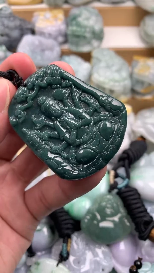 吊坠(不含链)未镶嵌翡翠1