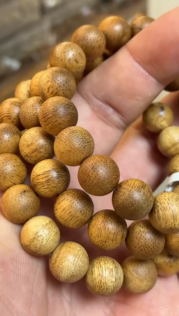 沉香手串 菩萨棋圆珠单圈1.1多样性发其一