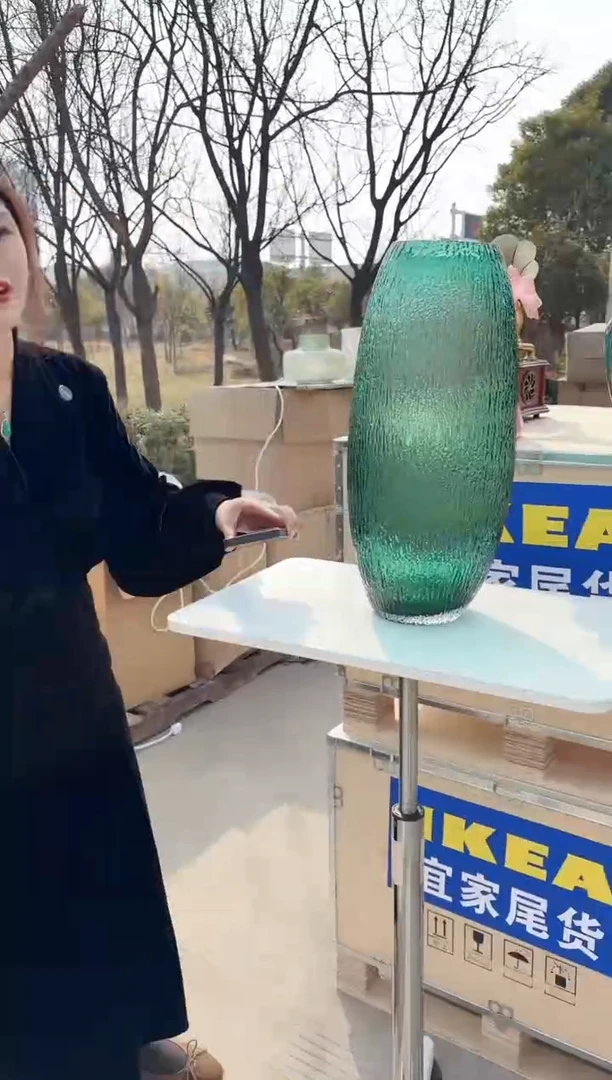 【闪购商品】玻璃祁祁-微瑕花瓶--8MFQ9D大