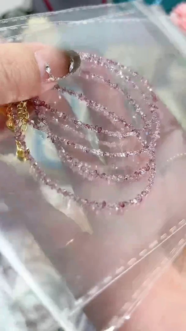 【闪购商品】钻石手链银S925镶嵌普罗旺斯紫99