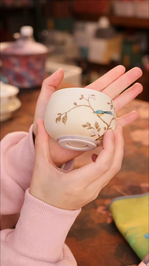 【闪购商品】陶瓷茶具（无礼盒无茶盘）@@A8814