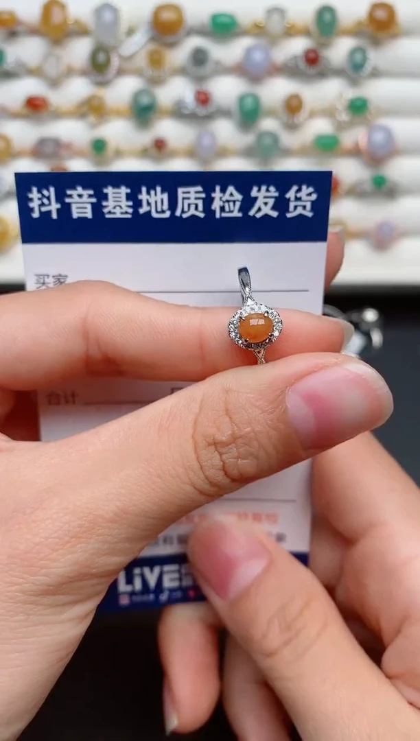 【闪购商品】翡翠戒指银S925镶嵌........