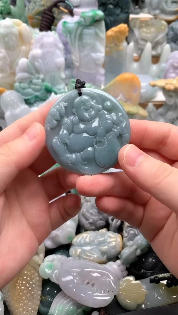 吊坠(不含链)未镶嵌翡翠1