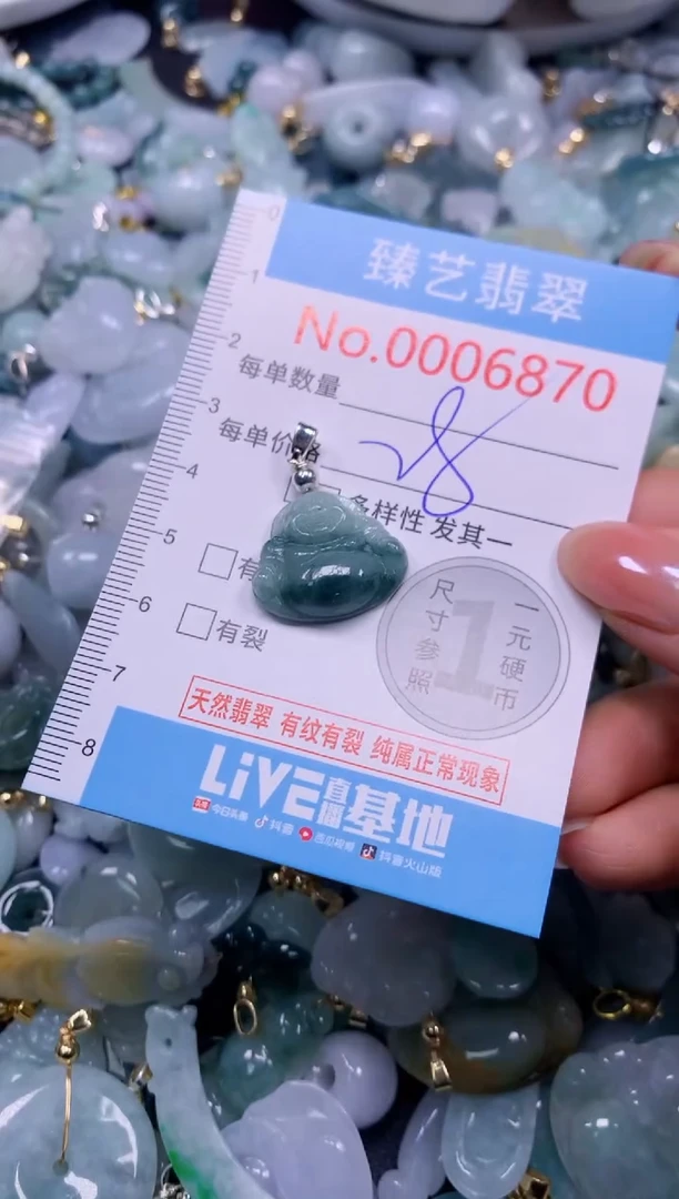 颈饰未镶嵌翡翠6870