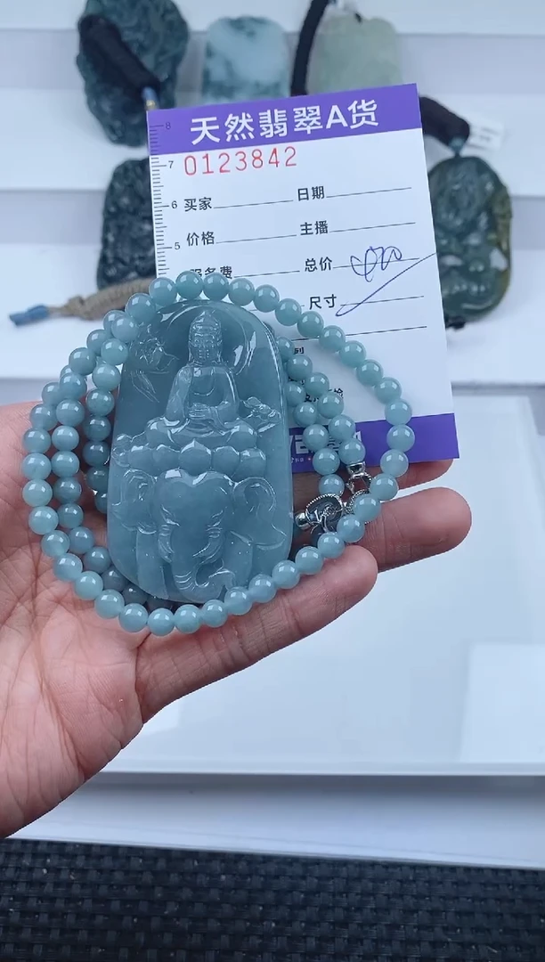 【闪购商品】翡翠颈饰未镶嵌         842