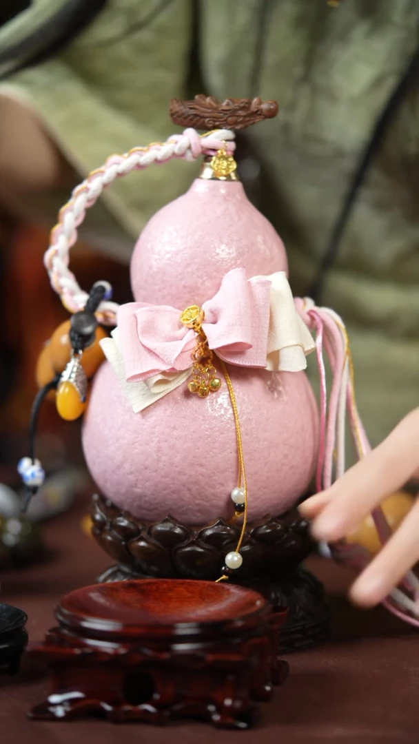 【闪购商品】169号500ml左右的非遗漆器酒葫芦