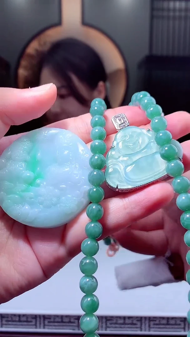 定制翡翠未镶嵌天然翡翠(拍一发三）