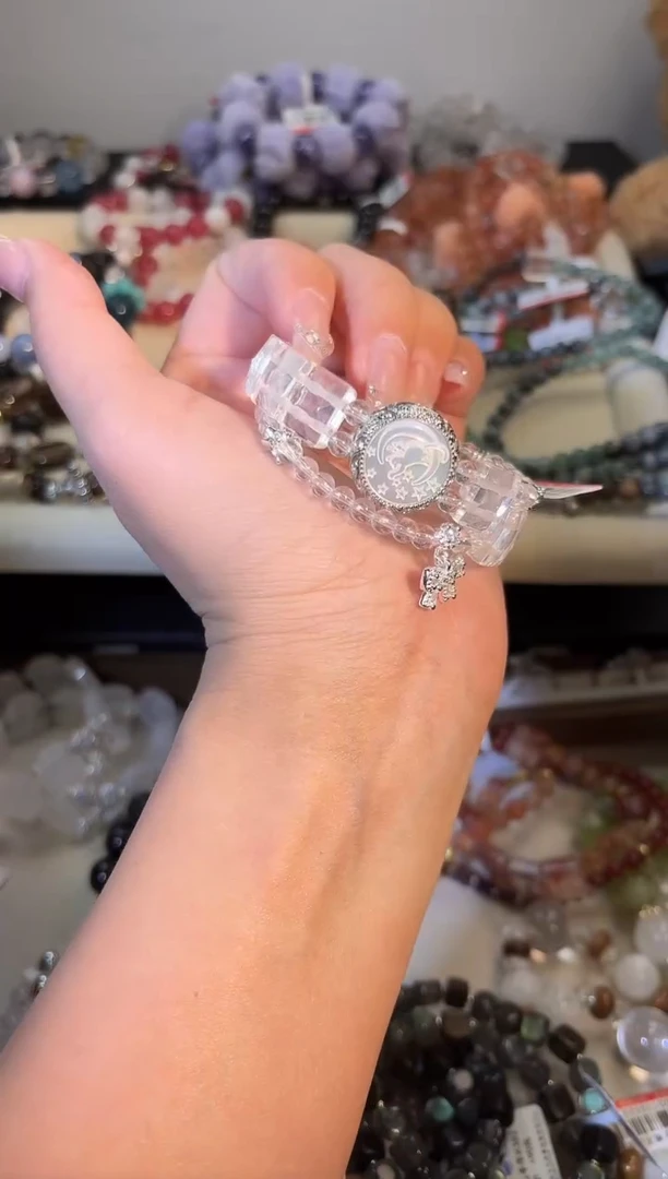 未镶嵌手串水晶k449多样性发货一件