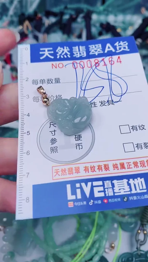 颈饰未镶嵌翡翠00008164