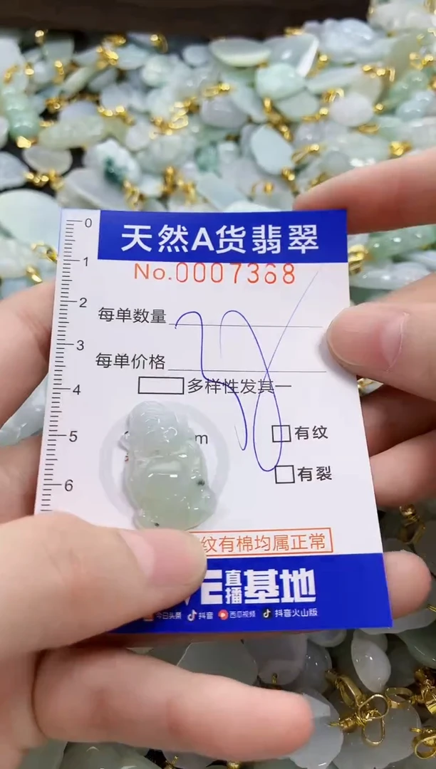颈饰未镶嵌翡翠天然A货翡翠