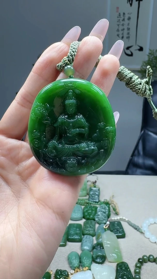 未镶嵌和田玉挂件1