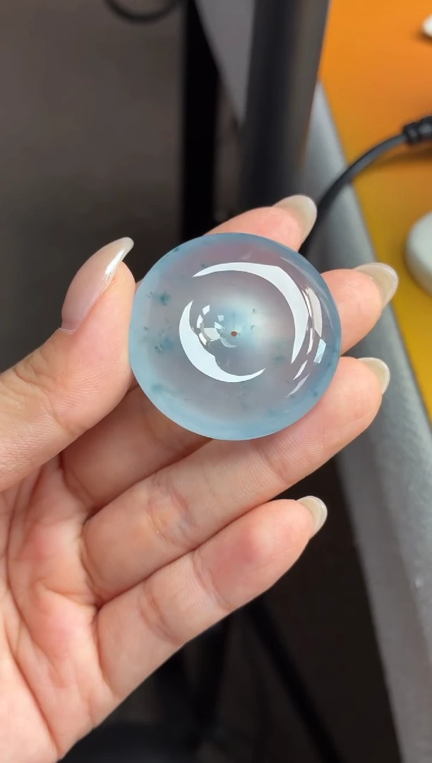 吊坠(不含链)未镶嵌翡翠37 平安扣 36.8 10.3