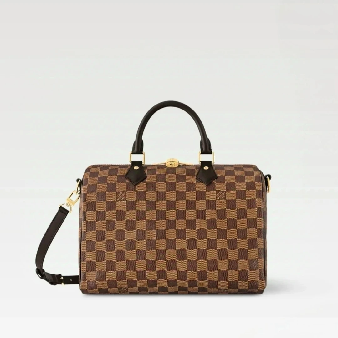 99新 LouisVuitton/路易威登 青奢荟/sp30棋盘格斜挎包/67563