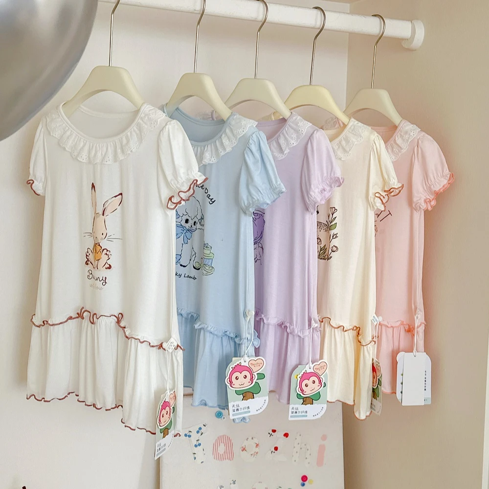 50支卡通花边群/ 优可丝睡裙28168