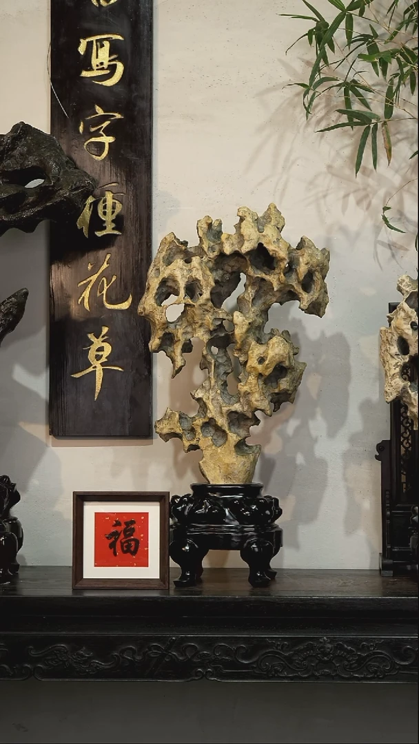 石材太湖石家居摆件