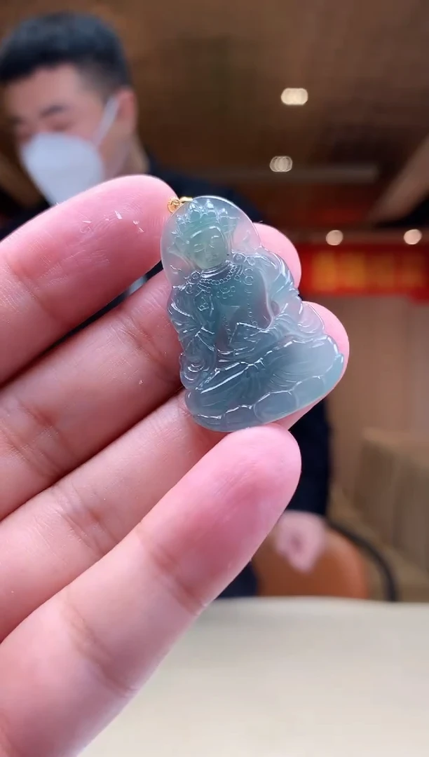 【闪购商品】翡翠颈饰18K金镶嵌           *510