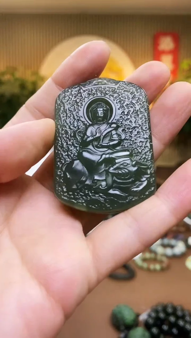 和田玉未镶嵌挂件多样性随机发一