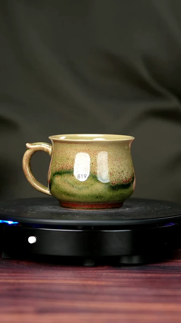 其他钧瓷819#盼龙窑一级品原矿钧瓷马克杯