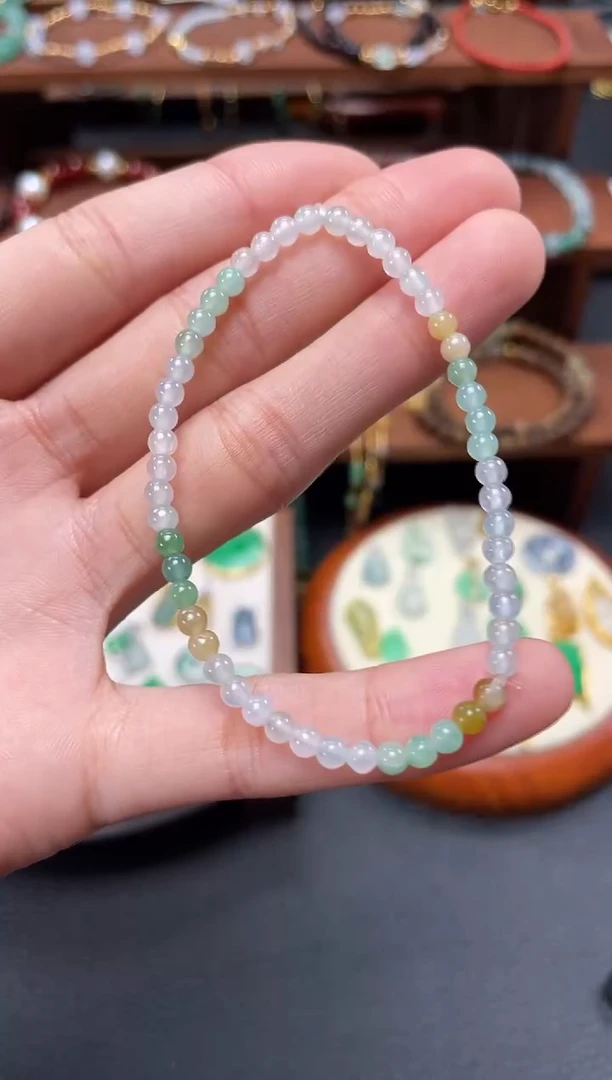 【闪购商品】翡翠套链未镶嵌一个  JK486