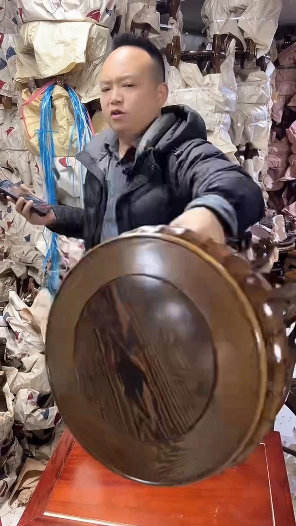 【闪购商品】花梨木类红木工艺品鸡翅木花架