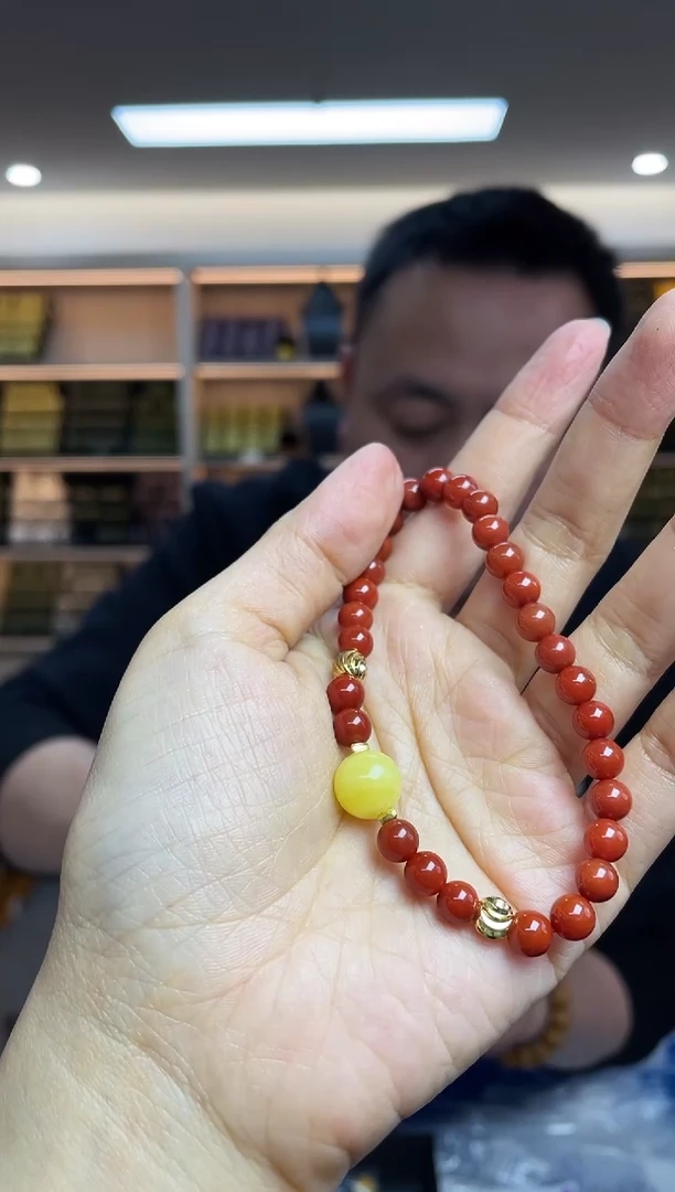 【闪购商品】南红玛瑙·未镶嵌多样性发一件