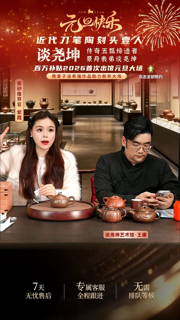 茶壶紫砂紫砂壶谈希强