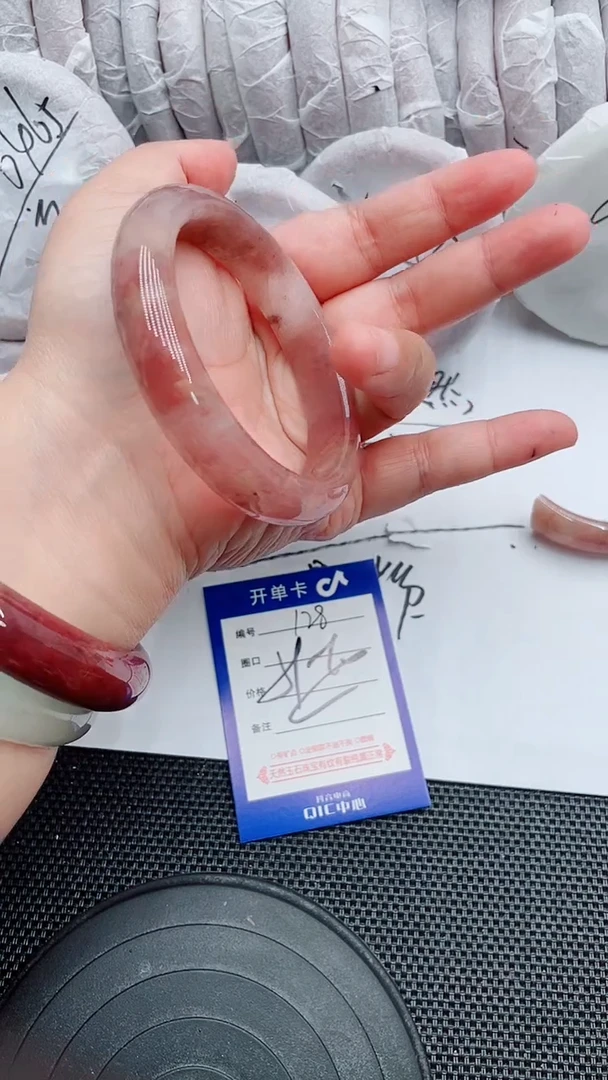 未镶嵌手镯石英质玉128-59-60