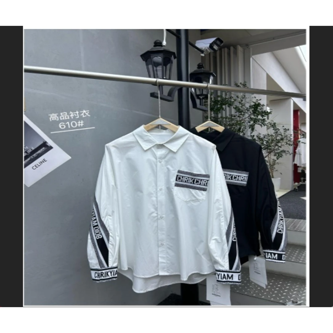 D-610-衬衫夹克 陈陈男装 夹克简约潮流休闲男女同款 JKD-610 V16