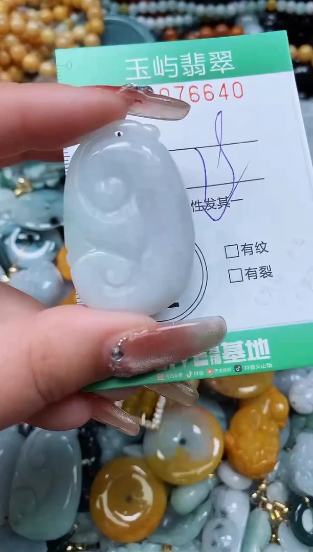 【闪购商品】翡翠颈饰未镶嵌闪购0076640多样性发其一