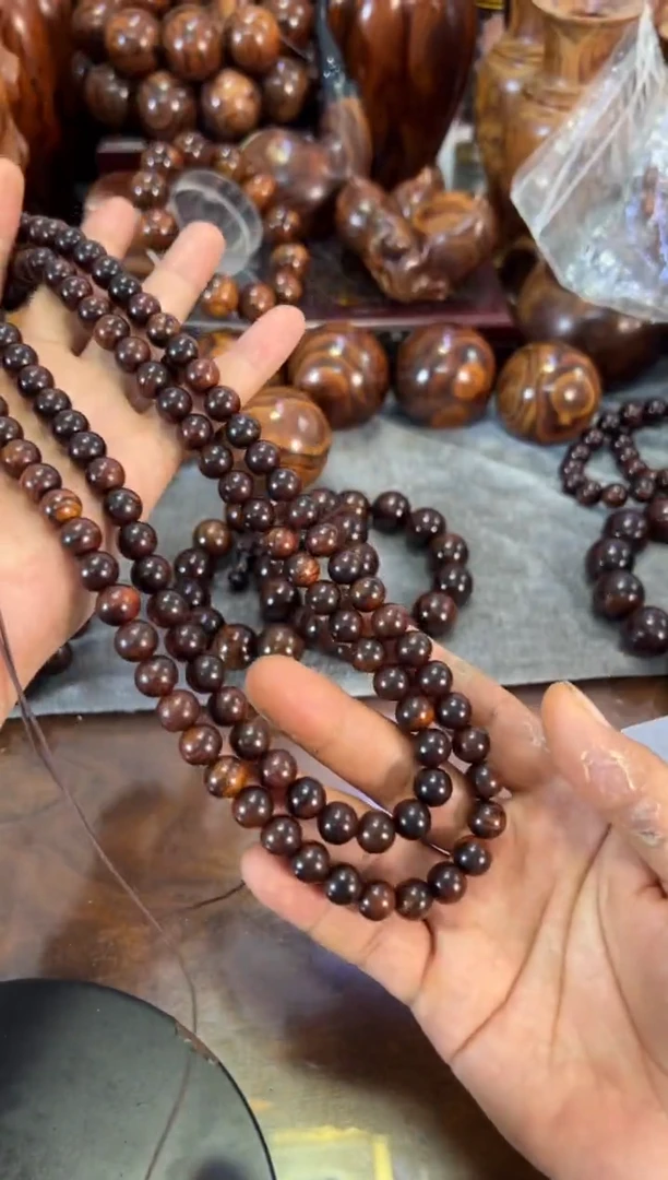 【闪购商品】黄花梨/降香黄檀手串/手链海南黄花梨1.0/108多圈手串