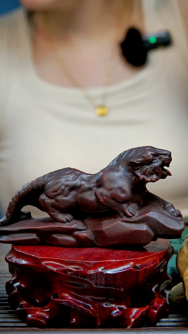 宜兴紫砂手工老虎