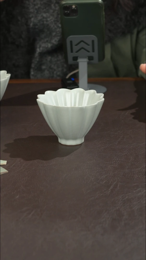 瓷宣宝汝瓷原矿原釉作品