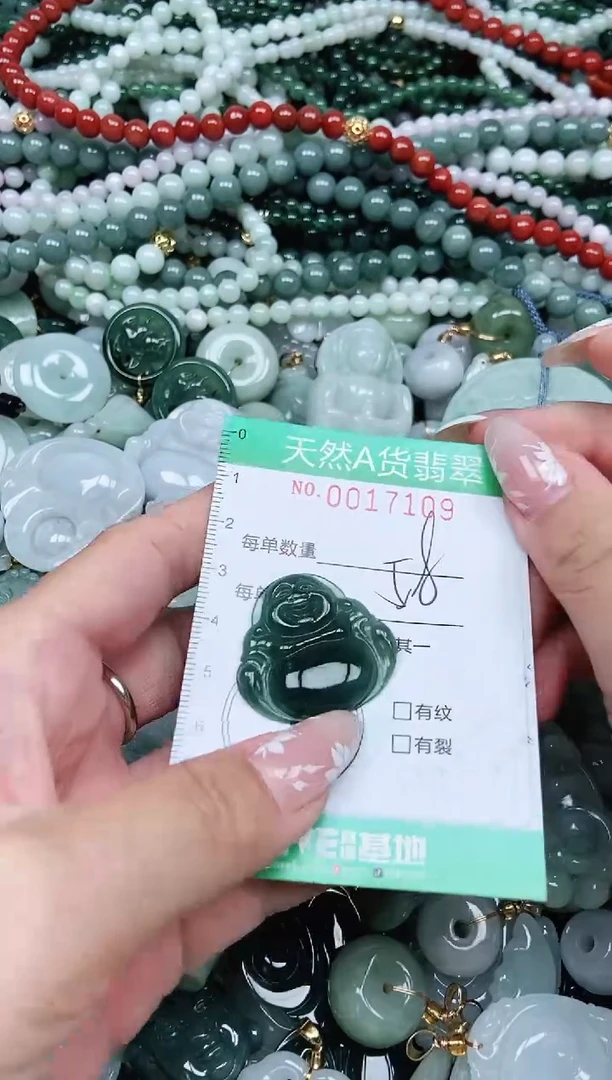 颈饰未镶嵌翡翠翡翠