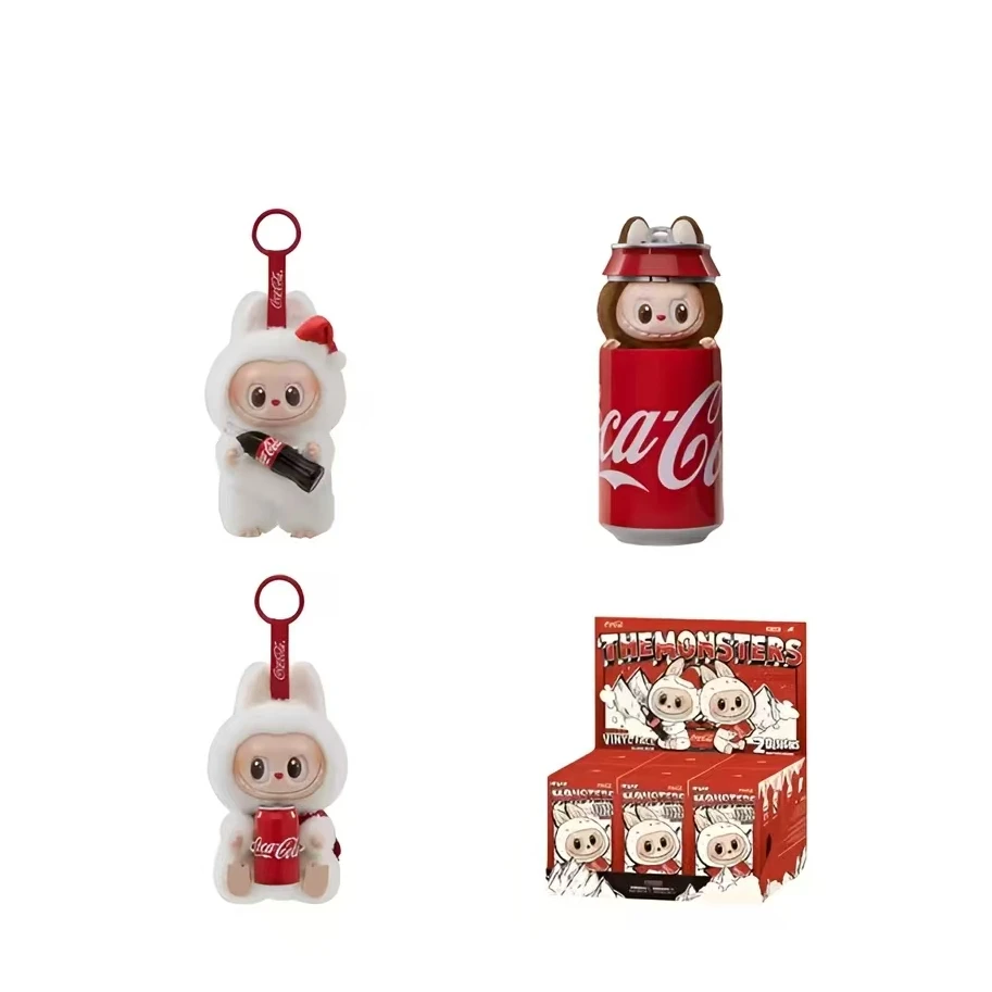 （现货现发）可口可乐限定系列手办盲盒LABUBU礼物手办【张】