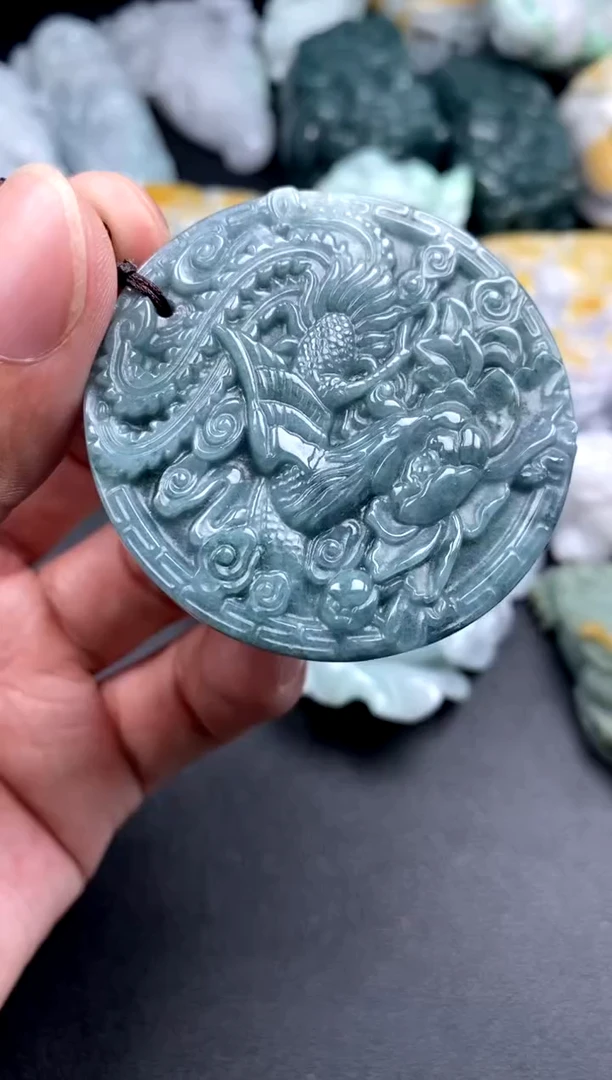 吊坠(不含链)未镶嵌翡翠1
