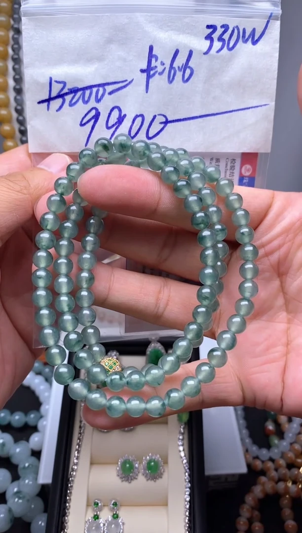 未镶嵌定制翡翠毛货需精细抛光拍一发一