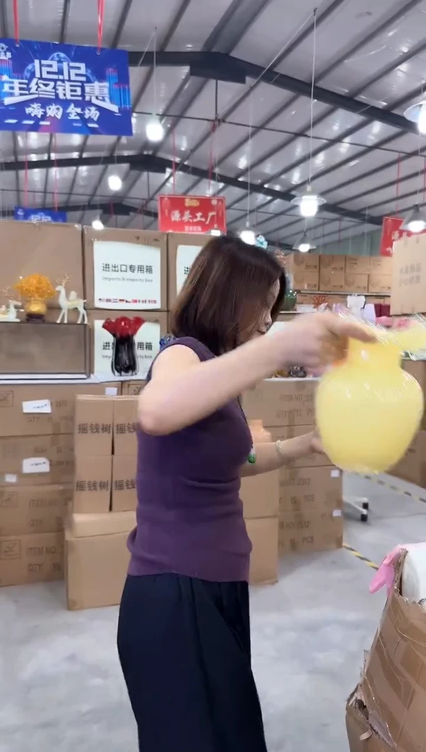 琉璃优选花瓶花器L-早6