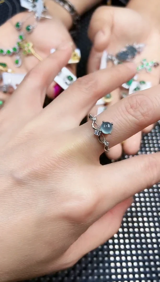 【闪购商品】翡翠戒指未镶嵌11111111