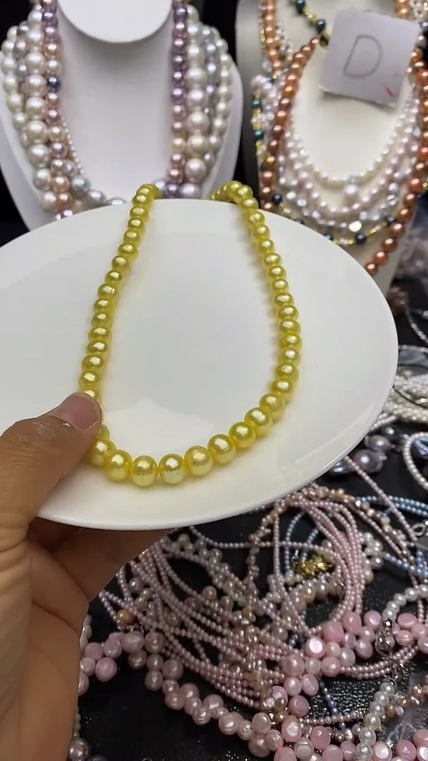 淡水珍珠未镶嵌颈饰多人