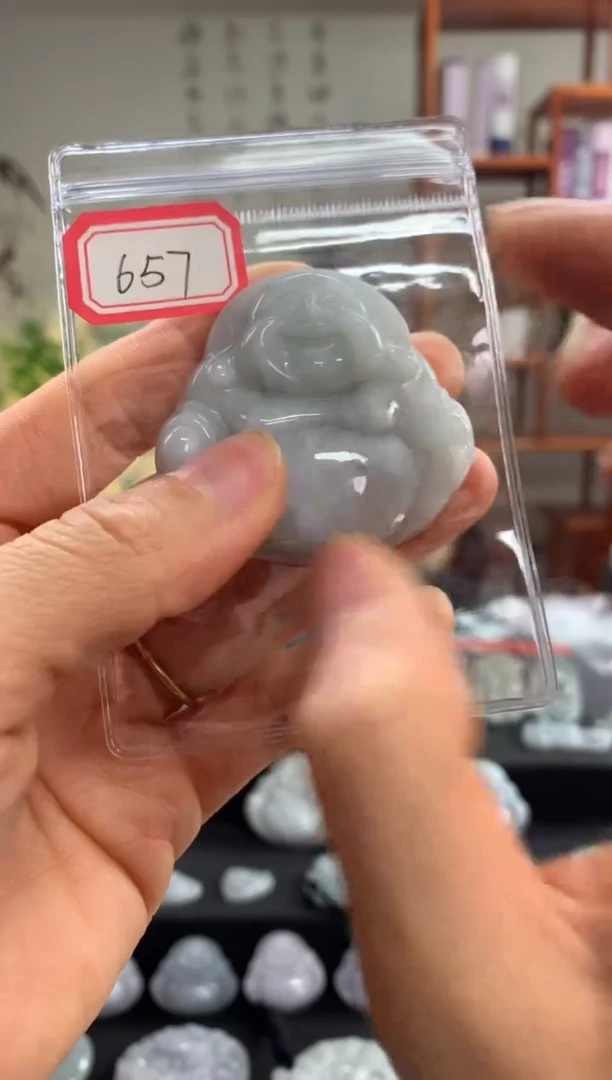 【闪购商品】翡翠颈饰未镶嵌佛公657