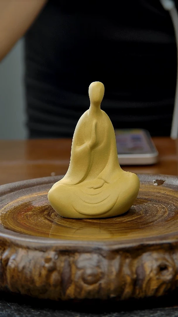 紫砂宜兴紫砂手工无相佛
