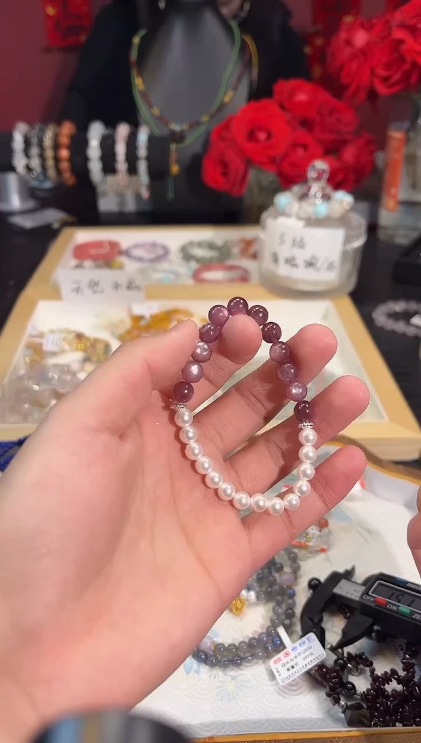 【闪购商品】水晶手链未镶嵌Q518手串