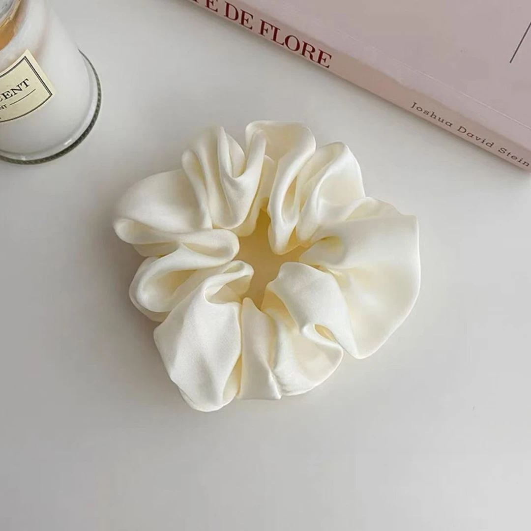 韩系 奶油质感丝滑缎面冰淇淋大肠发圈（no退 no换）