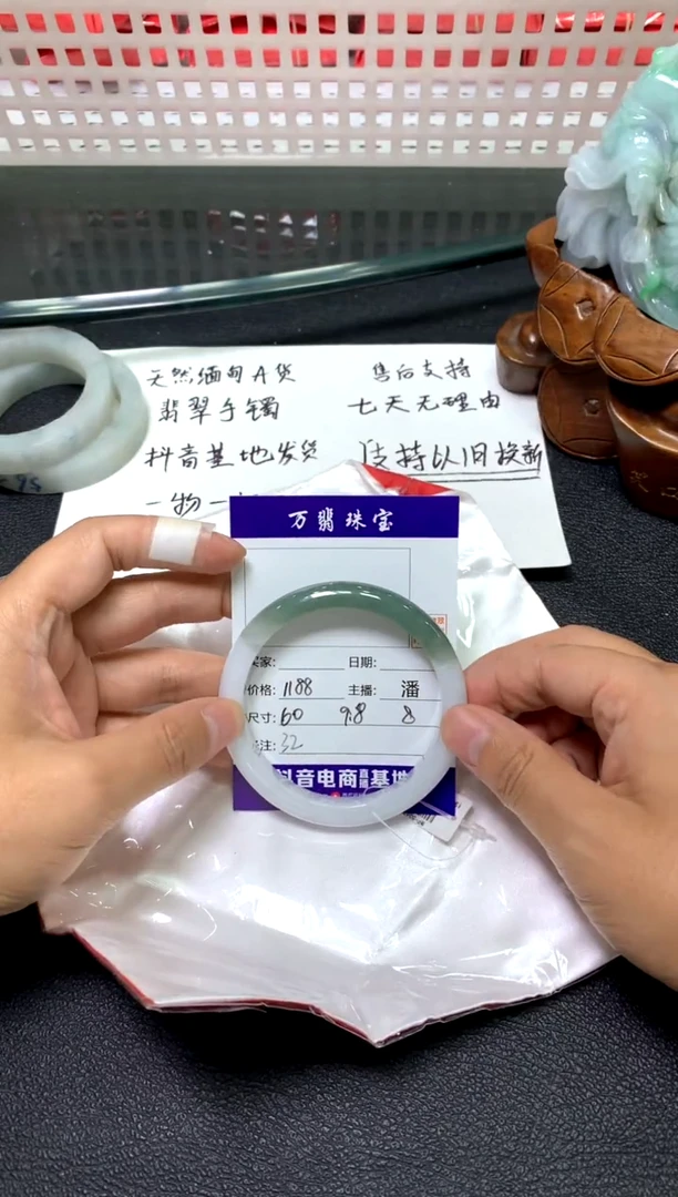 未镶嵌手镯翡翠/潘10-1/--32