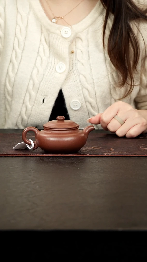 茶壶紫砂底槽青仿古150cc