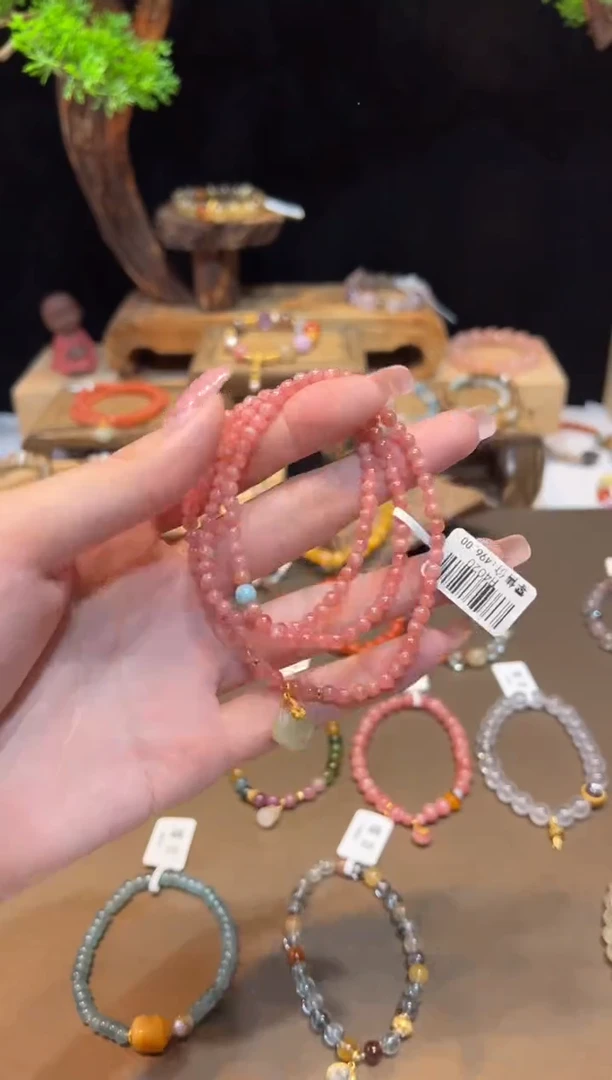 未镶嵌菱锰矿手饰手饰@@