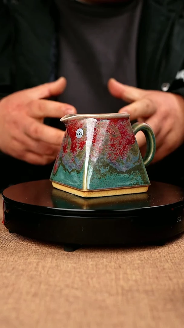 【闪购商品】991#省工一级品原矿钧瓷炉钧釉公道杯