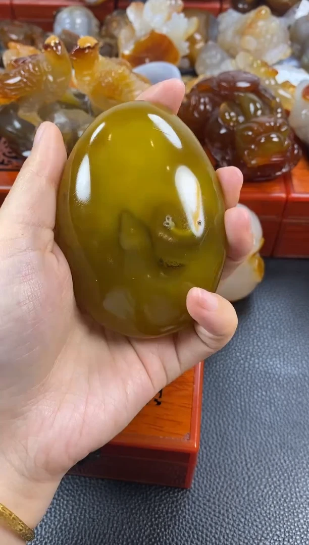 玛瑙/玉髓未镶嵌手把1