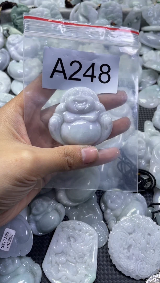 颈饰未镶嵌翡翠A248