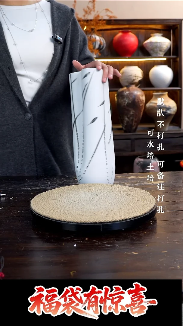 摆件陶03景德镇陶瓷花瓶